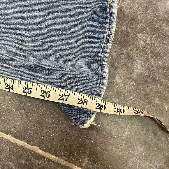 Vintage 50's Levi's 501 Hidden Rivets V Stitch Selvedge Jeans - 30 x 29 - Picture 8 of 8